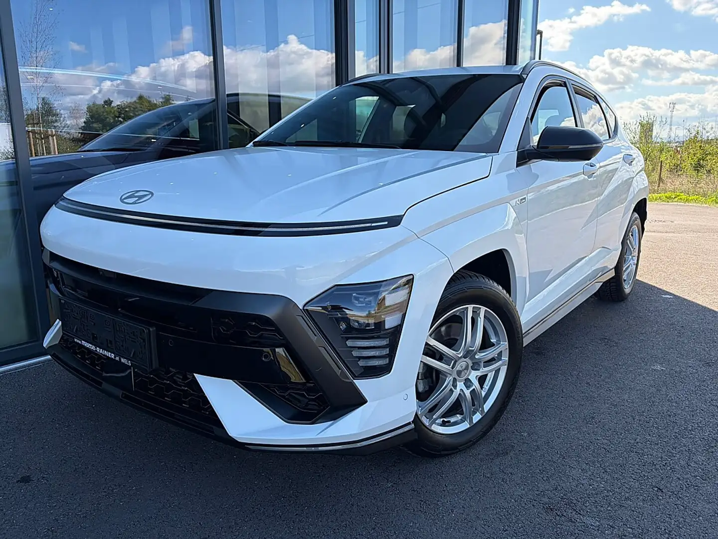 Hyundai KONA Kona 1,0 T-GDi 2WD N Line / TOP Ausstattung Weiß - 1