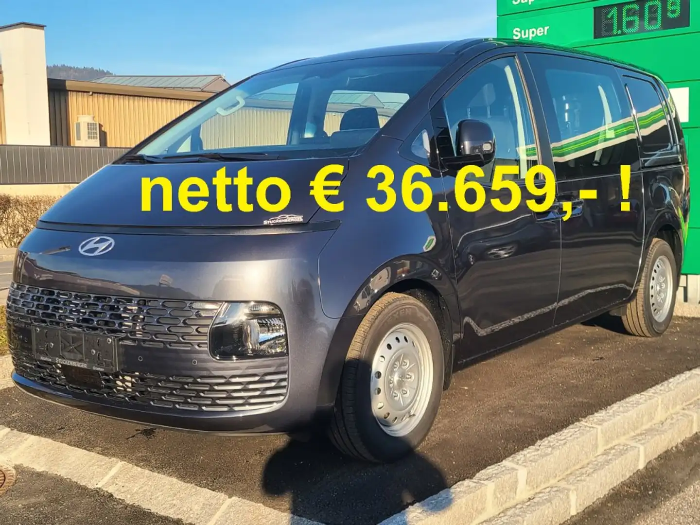 Hyundai STARIA Van HEV Kastenwagen 1.6 T-GDi HEV l5hv2-P4 Gris - 1