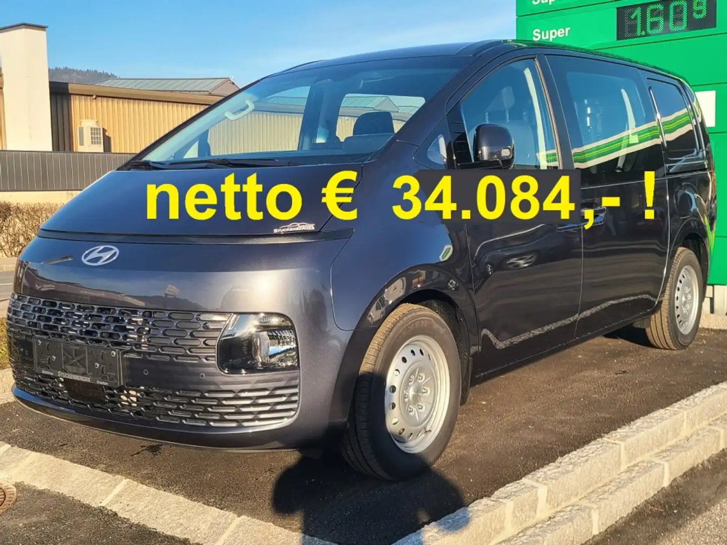 Hyundai STARIA Van HEV Kastenwagen 1.6 T-GDi HEV l5hv2-P4 Grau - 1