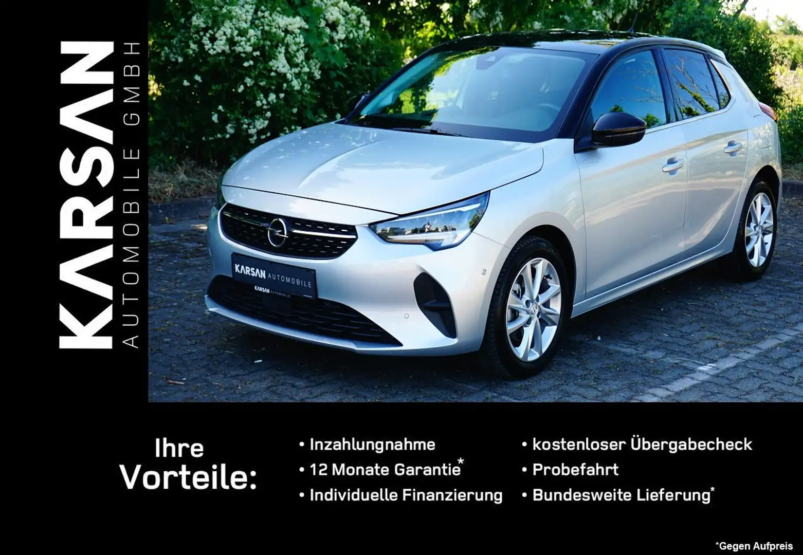 Opel Corsa Elegance/SHZ/BT/PDCx2/KLIMA/NAVI/R.KAMERA Grau - 1