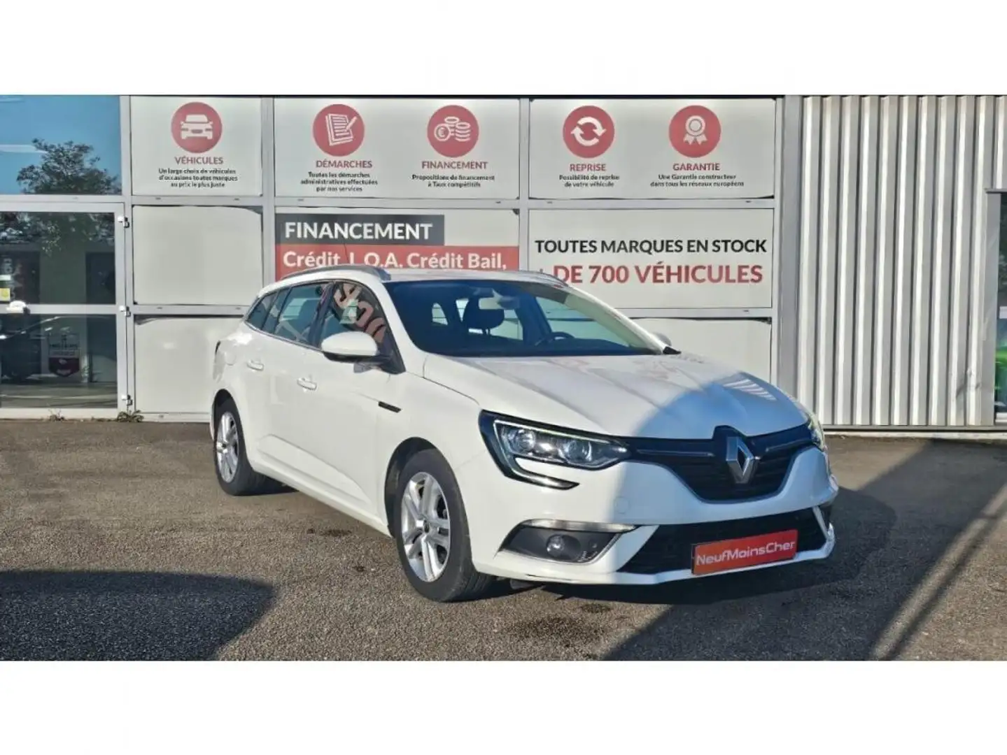 Renault Zen 1.5 Energy dCi 90cv + ATTELAGE + RADAR AV + ROUE DE SECOURS Білий - 1