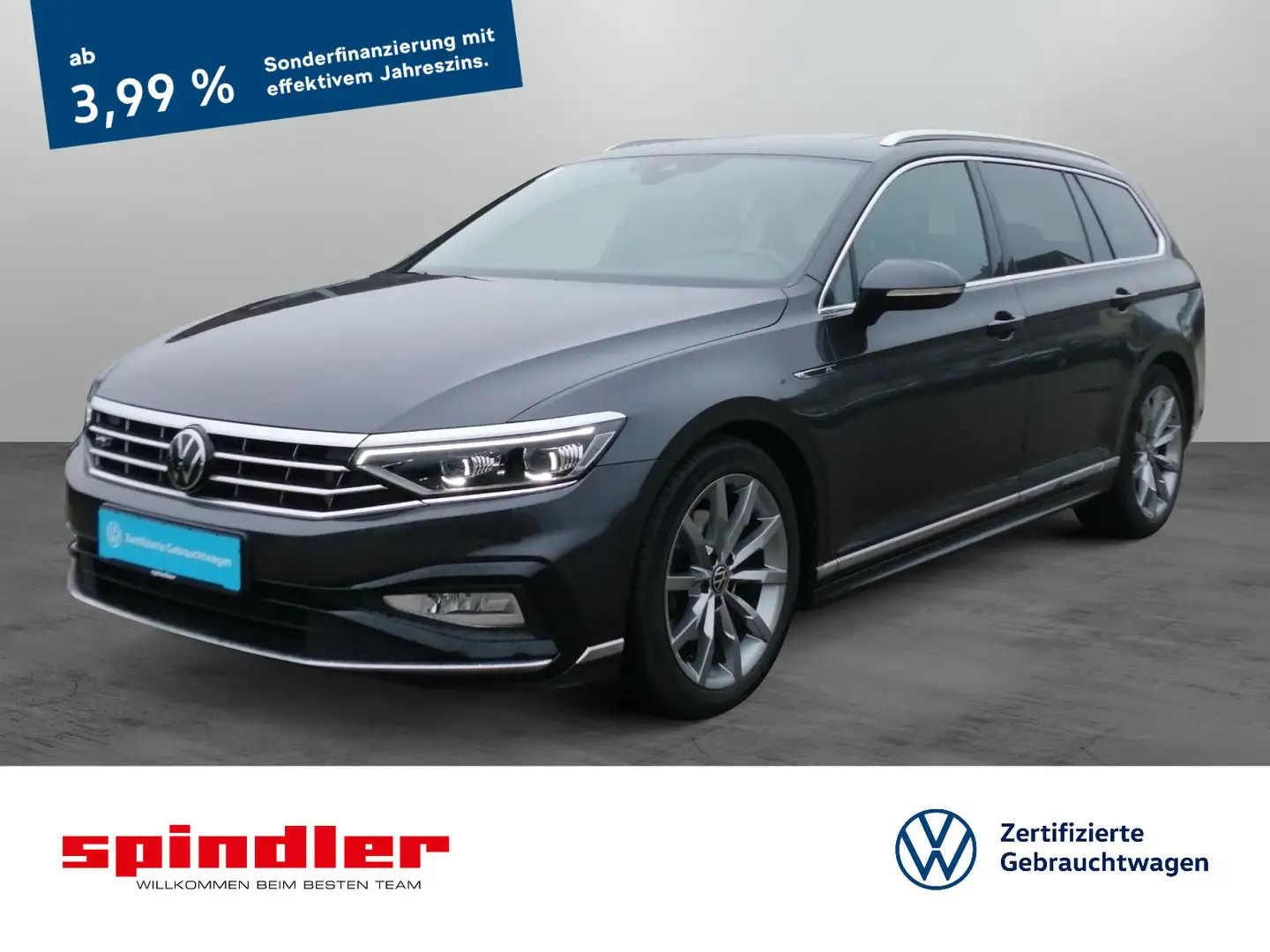 Volkswagen Passat Variant R-Line 2.0 TSI Pano AHK IQ Easy O Grau - 1