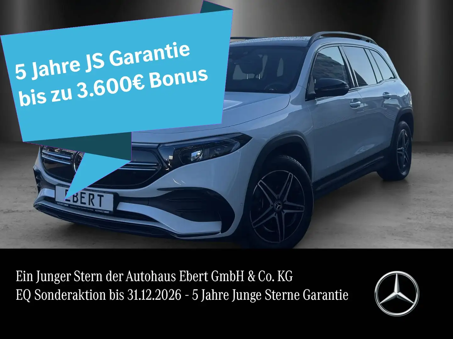 Mercedes-Benz EQB 350 4M AMG Advanc+ LED Pano Night KeyGo Hifi Weiß - 1