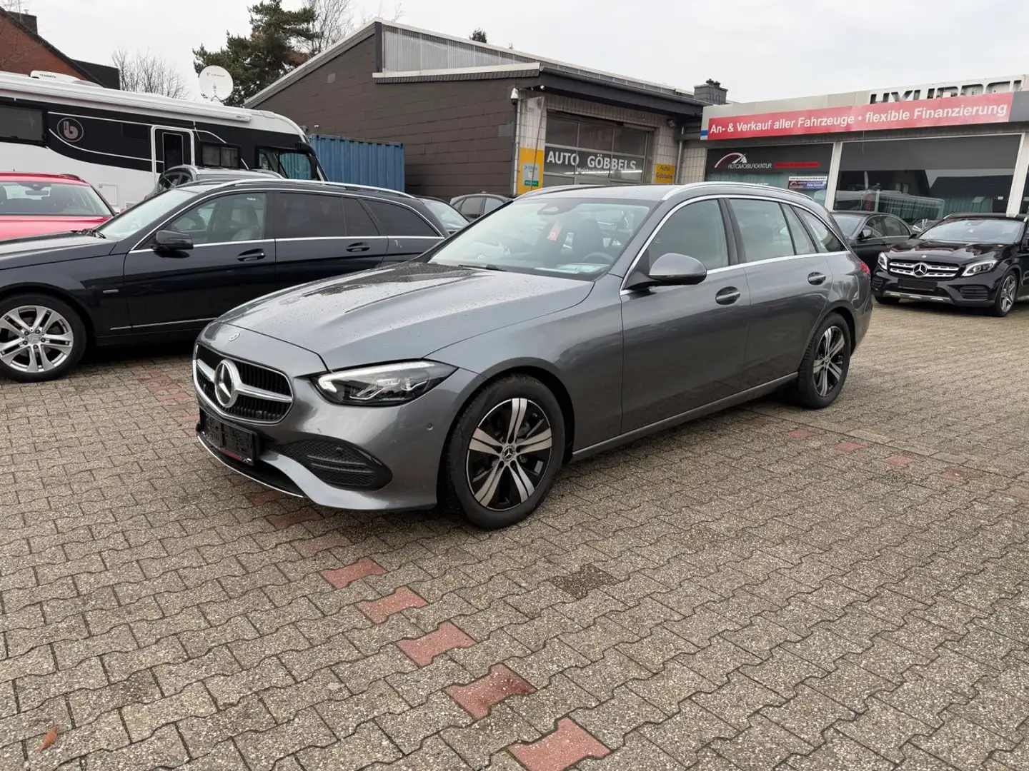 Mercedes-Benz C 180 T  9G MBUX Premi LED TOTWINKEL Spur NEUWE Grau - 1
