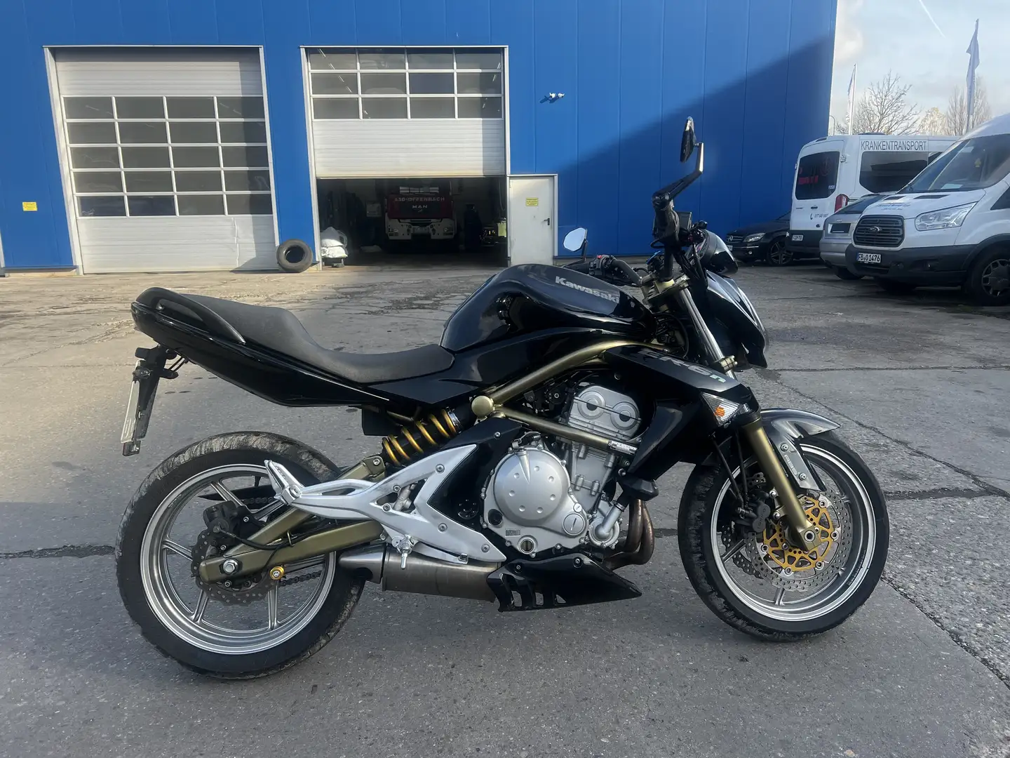 Kawasaki ER - 6 N Noir - 1