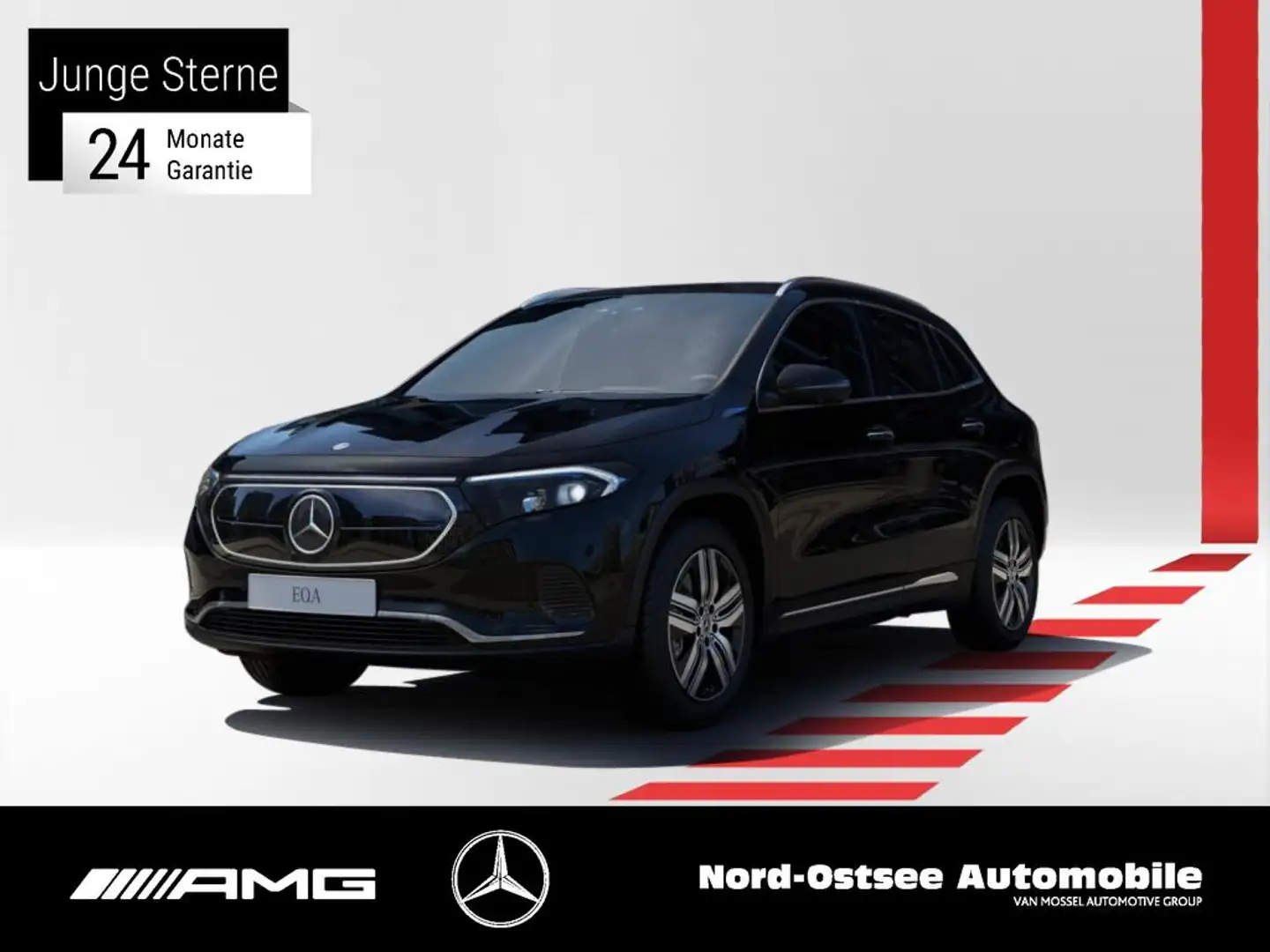Mercedes-Benz EQA 250 PROGRESSIVE NAVI PANO 360° LED SHZ ADV.+ Schwarz - 1