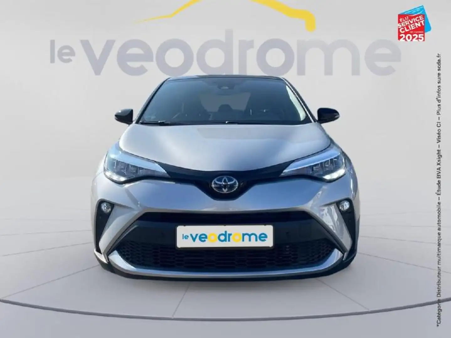 Toyota C-HR 2.0 Hybride 184ch Design Ultimate E-CVT Sieges cha Gris - 2