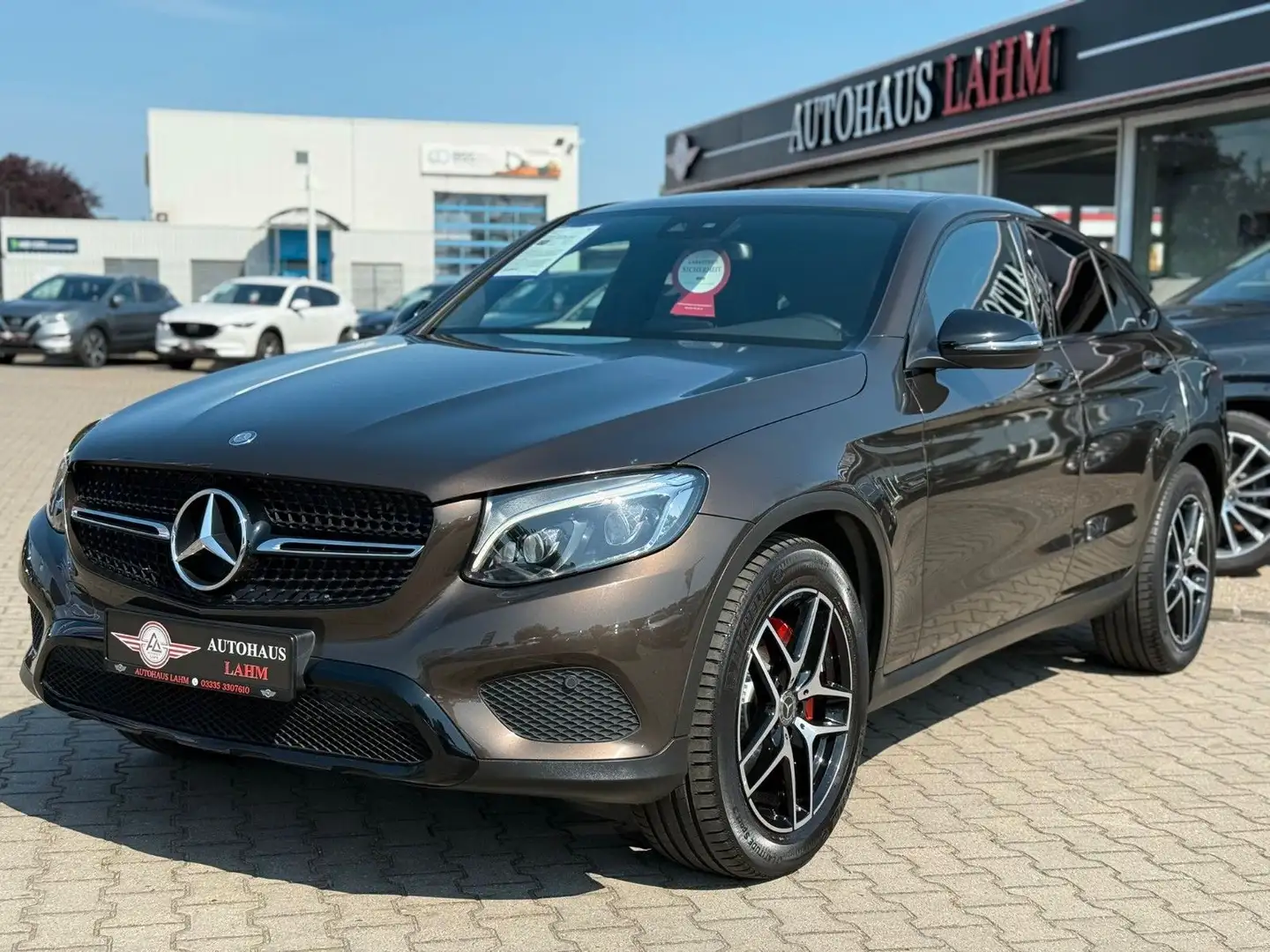Mercedes-Benz GLC 220 D 4Matic 9G-TRONIC Coupe*AHK*KAMERA*NAVI* Marrone - 2