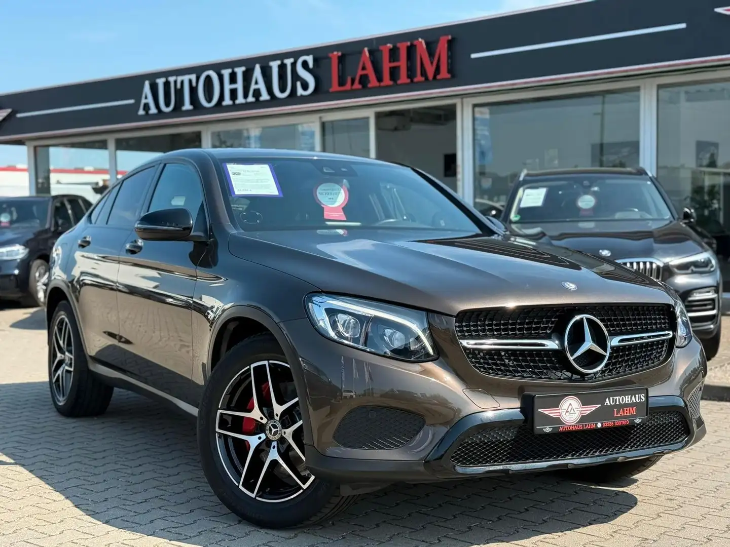 Mercedes-Benz GLC 220 D 4Matic 9G-TRONIC Coupe*AHK*KAMERA*NAVI* Marrone - 1