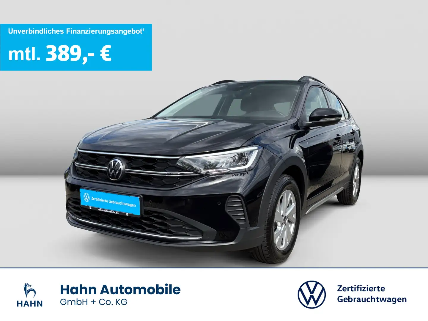 Volkswagen Taigo 1.5TSI DSG Life Dig.Cock.PDC LED Navi Sitz Schwarz - 1