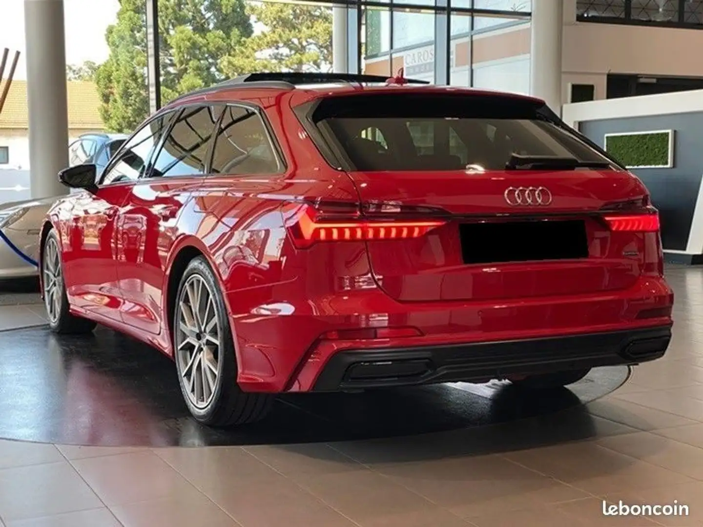Audi A6 55 TFSIe S-line 367ch GPS-LED-VIRTUAL COCKPIT-REGU Rouge - 2