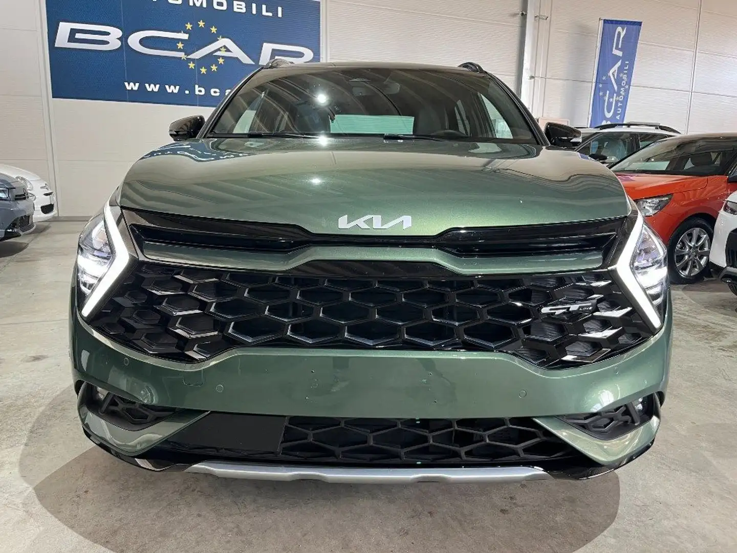 Kia Sportage 1.6 TGDi HEV AT GT-line Plus TETTO/NAVI/LED/TELEC. Verde - 2
