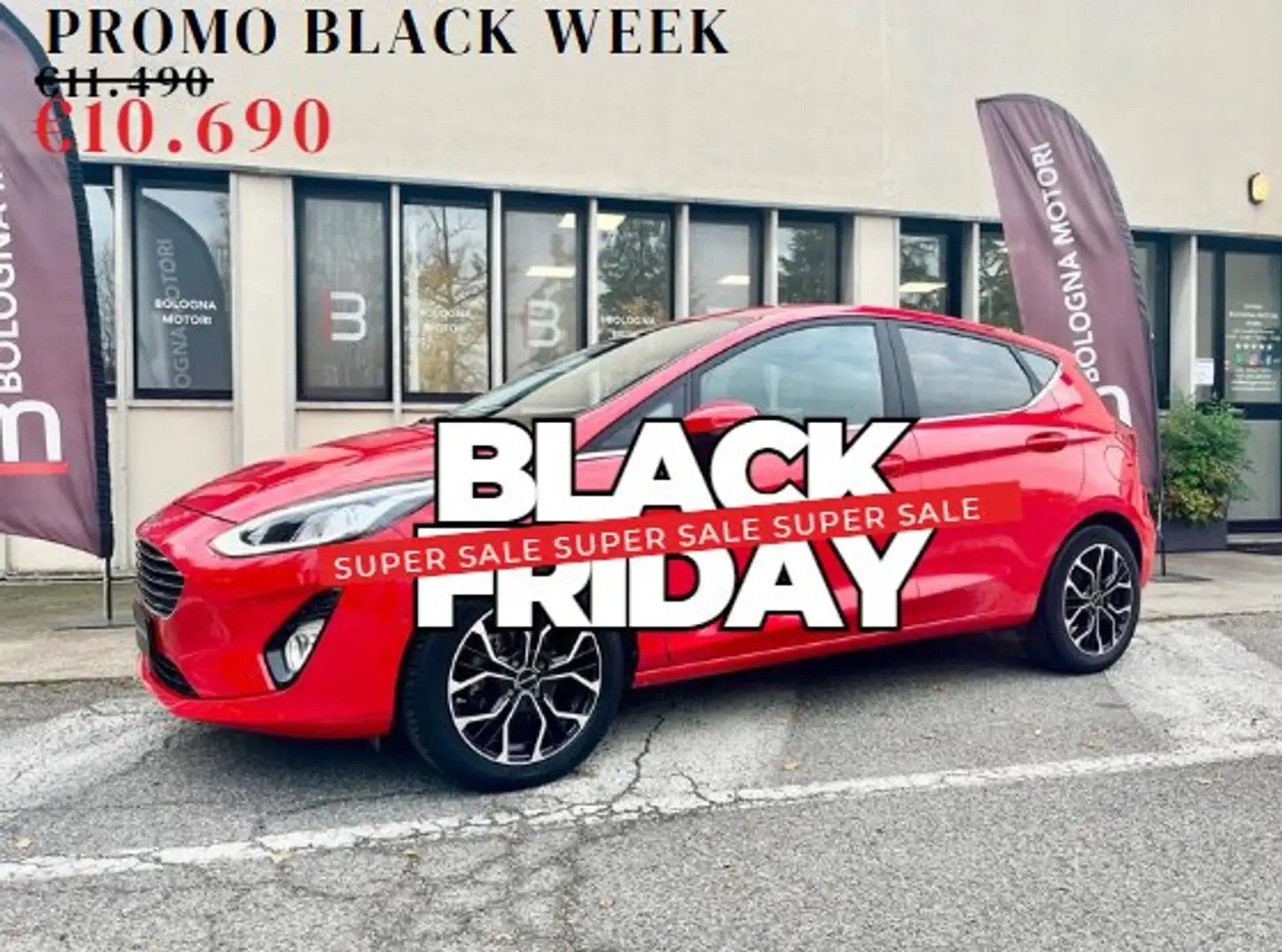 Ford Fiesta Rojo - 1