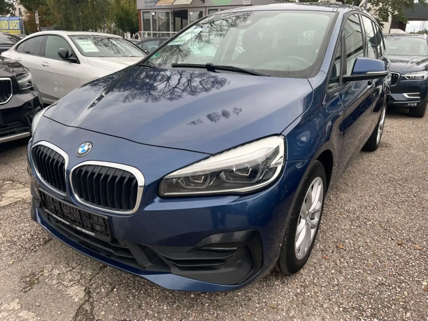 BMW 220 D Gran Tourer AUT Navi LED Panoroma GD  AHK Azul - 1