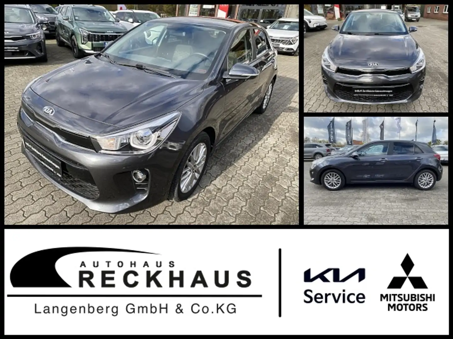 Kia Rio 1.2 DREAM TEAM NAVI SITZHEIZUNG KAMERA Klima Navi Gris - 1