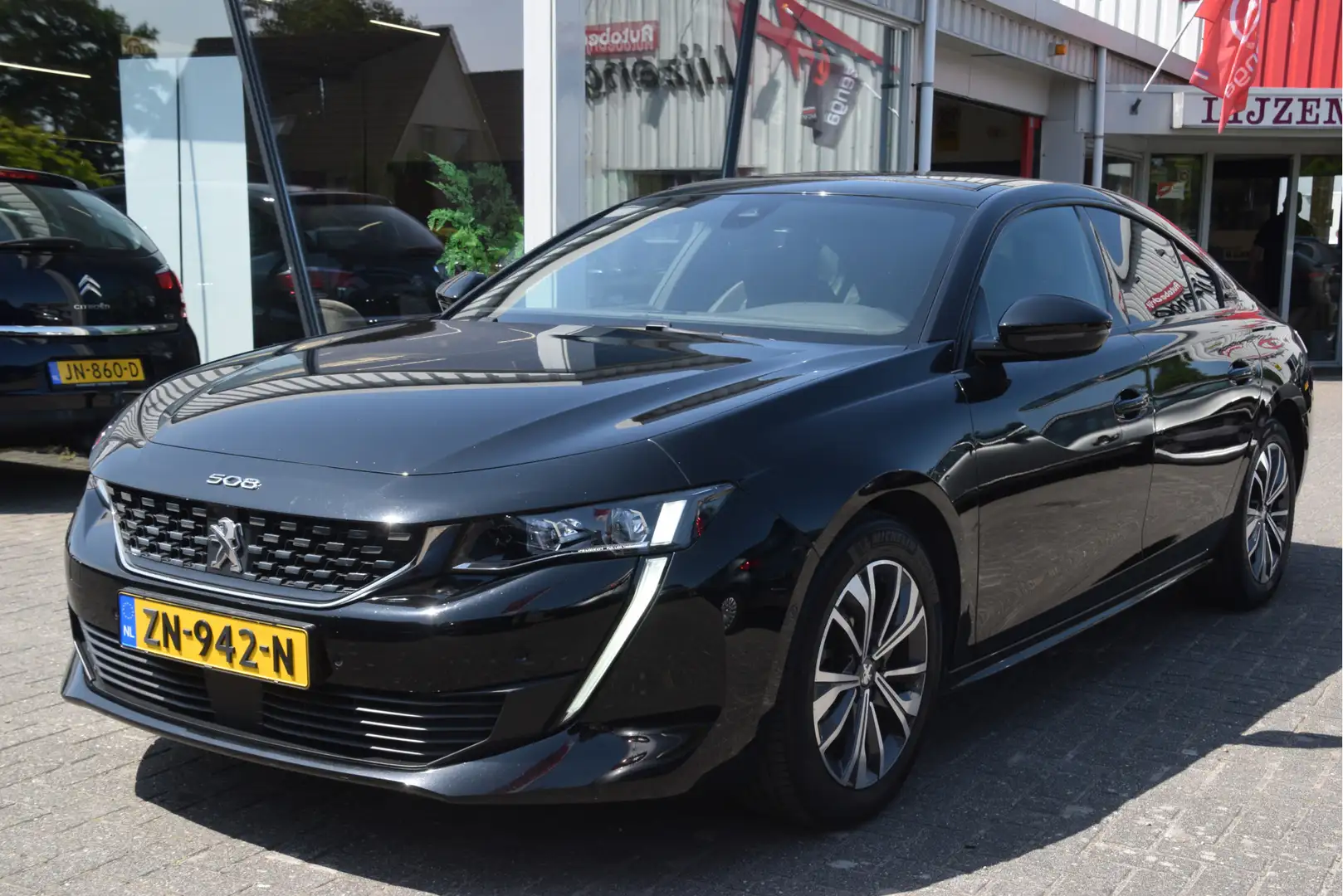 Peugeot 508 1.5 BlueHDI Blue Lease GT Line Carplay l Pano l LE Zwart - 2