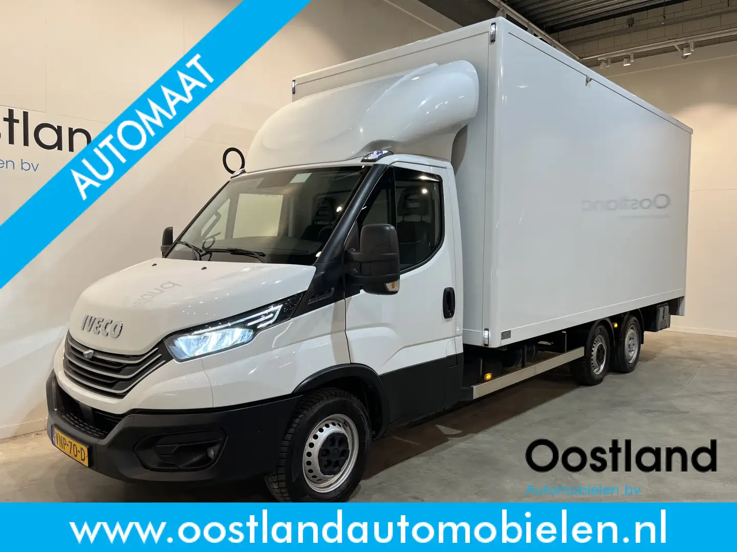 Iveco Daily 35S18 3.0 BE Clixtar Automaat Bakwagen met Laadkle Blanco - 1