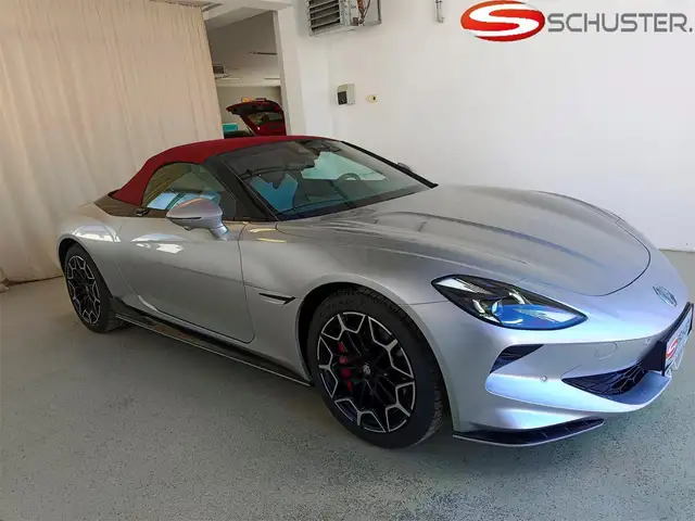 MG Cyberster Trophy Stoff Grau/Schwarz + Rotes Dach