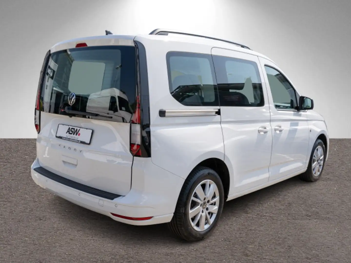 Volkswagen Caddy Life 1.5 TSI LED Navi RFK SHZ AHK Weiß - 2