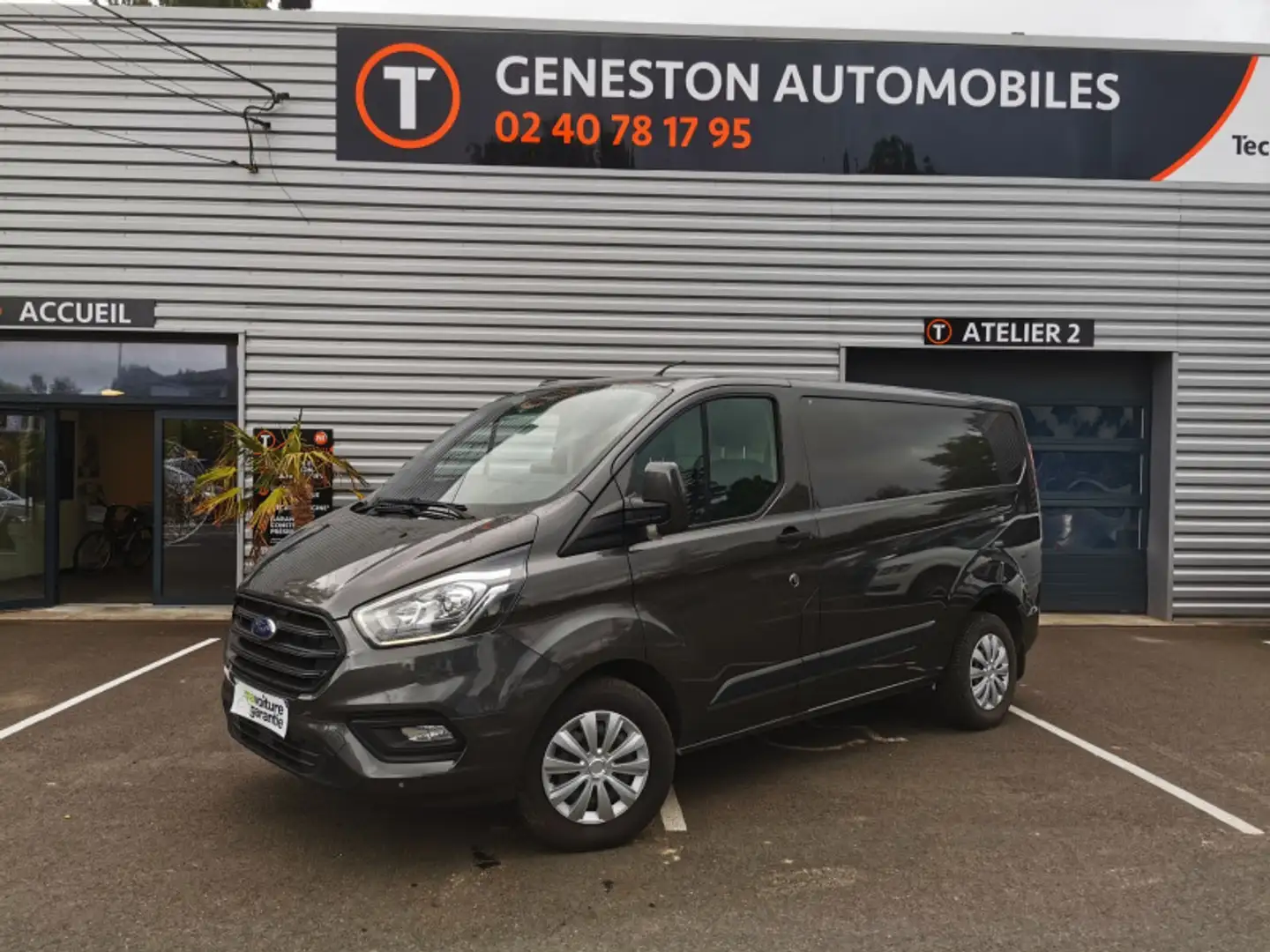 Ford Transit Custom 280 L1H1 2.0 ECOBLUE 170 S\u0026S TREND BUSINESS B Gris - 1