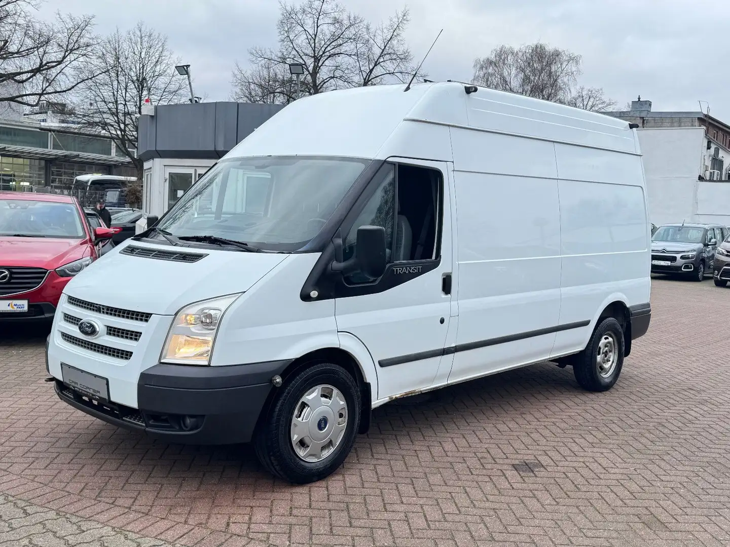 Ford Transit Kasten FT 350 HOCH & LANG KLIMA H.REGALE Weiß - 1
