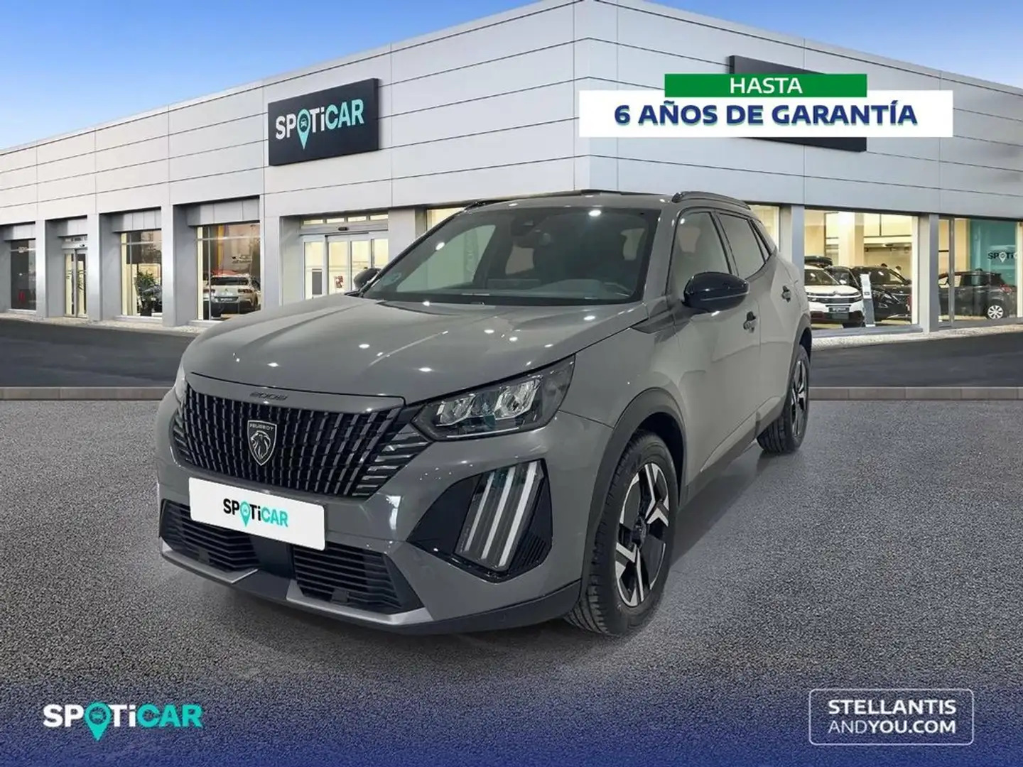 Peugeot 2008 Gasolina 100 S&S 6 Vel. MAN Allure Gris - 1