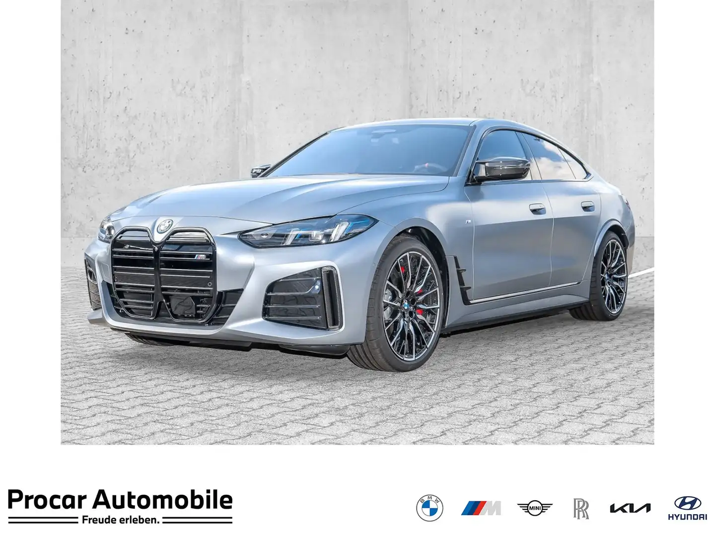BMW i4 M60 M Sport Pro HuD 360° H/K Sound FROZEN Grey Grijs - 1