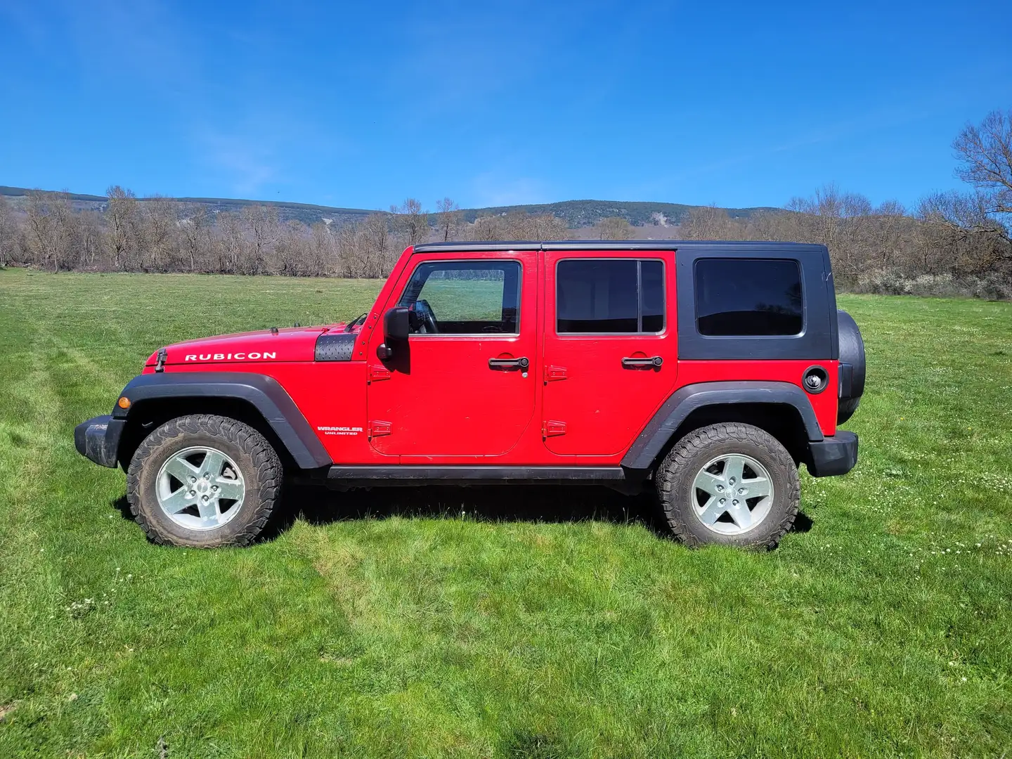 Jeep Wrangler Unlimited 2.8CRD Rubicon AT Rojo - 2