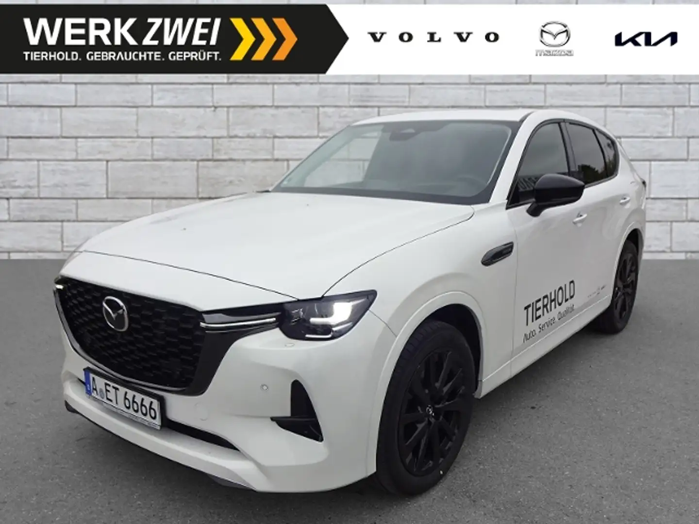 Mazda CX-60 Homura PHEV AWD Weiß - 1