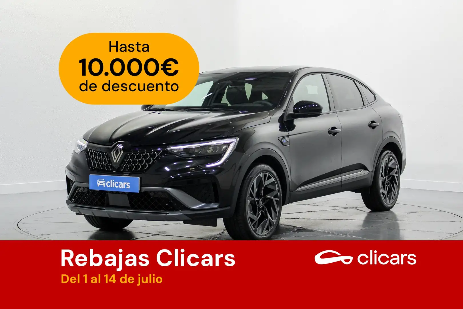 Renault Arkana 1.6 E-Tech Esprit Alpine 105kW Negro - 1