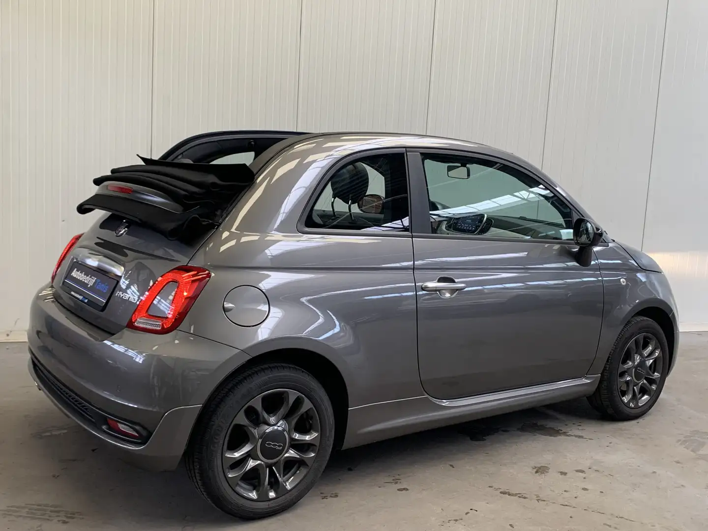 Fiat 500C 1.0 Hybrid Sport Cabriolet AIRCO-LEDER-NAVI by CAR Grijs - 2