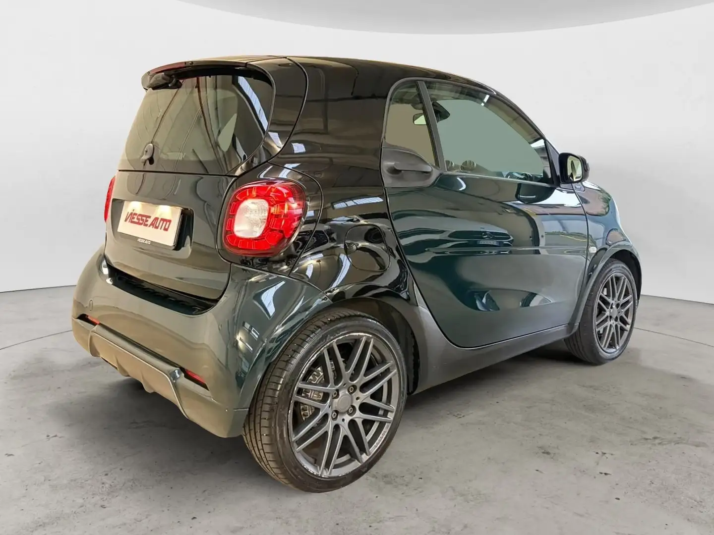 smart forTwo All. BRABUS 90cv BRITISH GREEN Noir - 2
