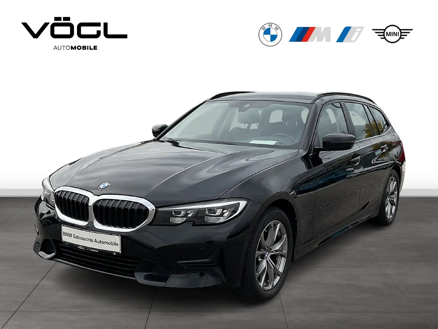 BMW 318 d Touring Sport Line HiFi DAB LED WLAN RFK Noir - 1