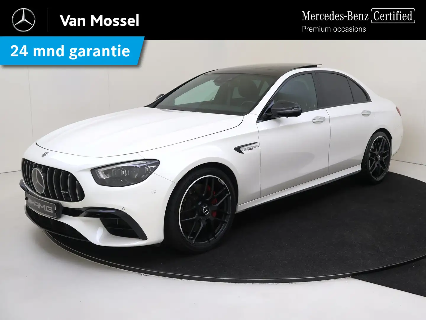 Mercedes-Benz E 63 AMG S 4MATIC+ AMG /Panoramadak /HUD /Burmester /Rijass Blanc - 1