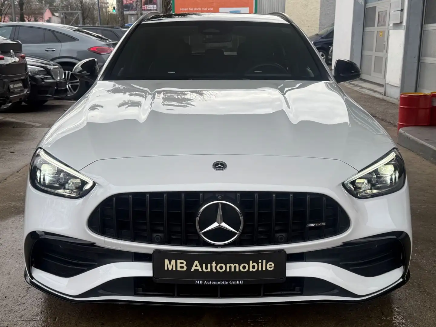 Mercedes-Benz C 43 AMG T AMG*4Matic*NIGHT-PAKET*PANO*360°K Blanc - 2