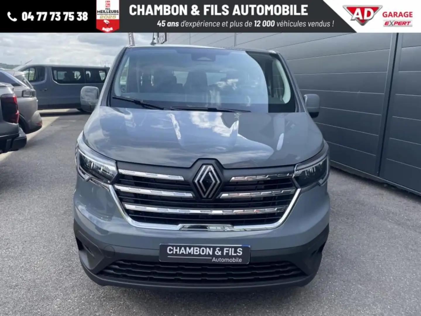 Renault Trafic dCi 150 Grand Evolution Malus payé 9 places Gris - 2