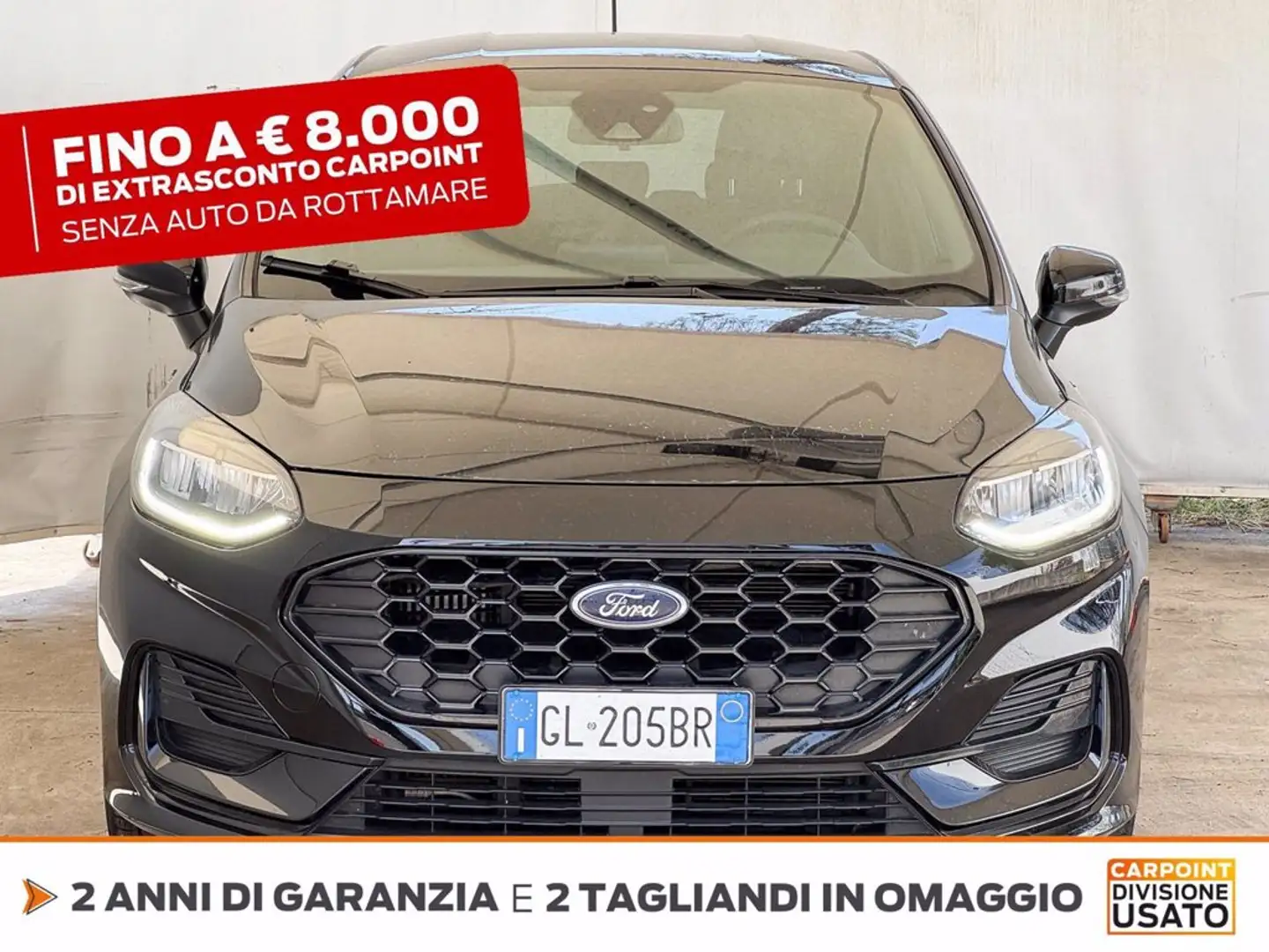 Ford Fiesta 5p 1.0 ecoboost h st-line 125cv Nero - 2