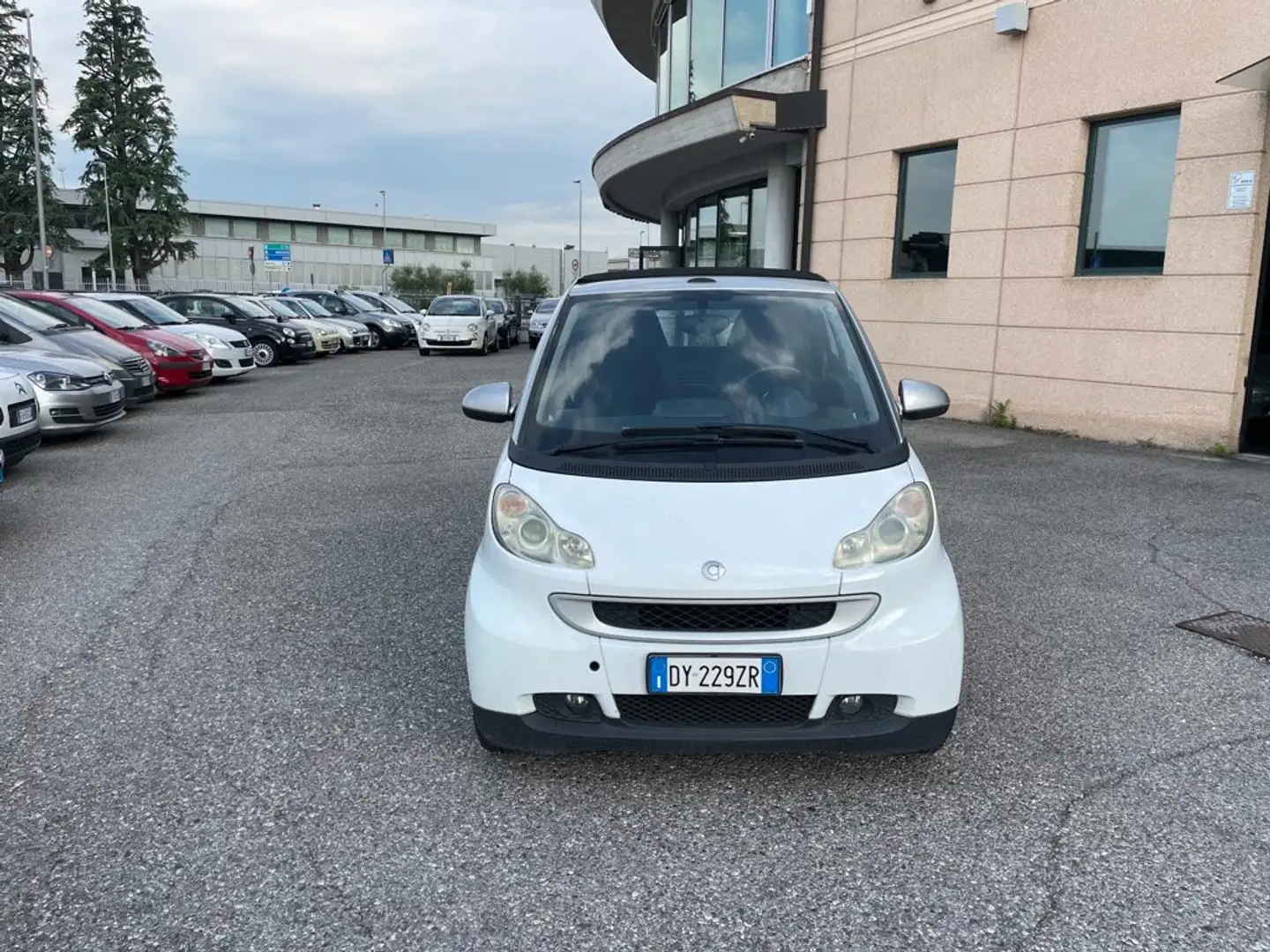 smart forTwo Cabrio Cabrio 1.0 mhd Passion 71cv SOLO KM87K AUT. Bianco - 2