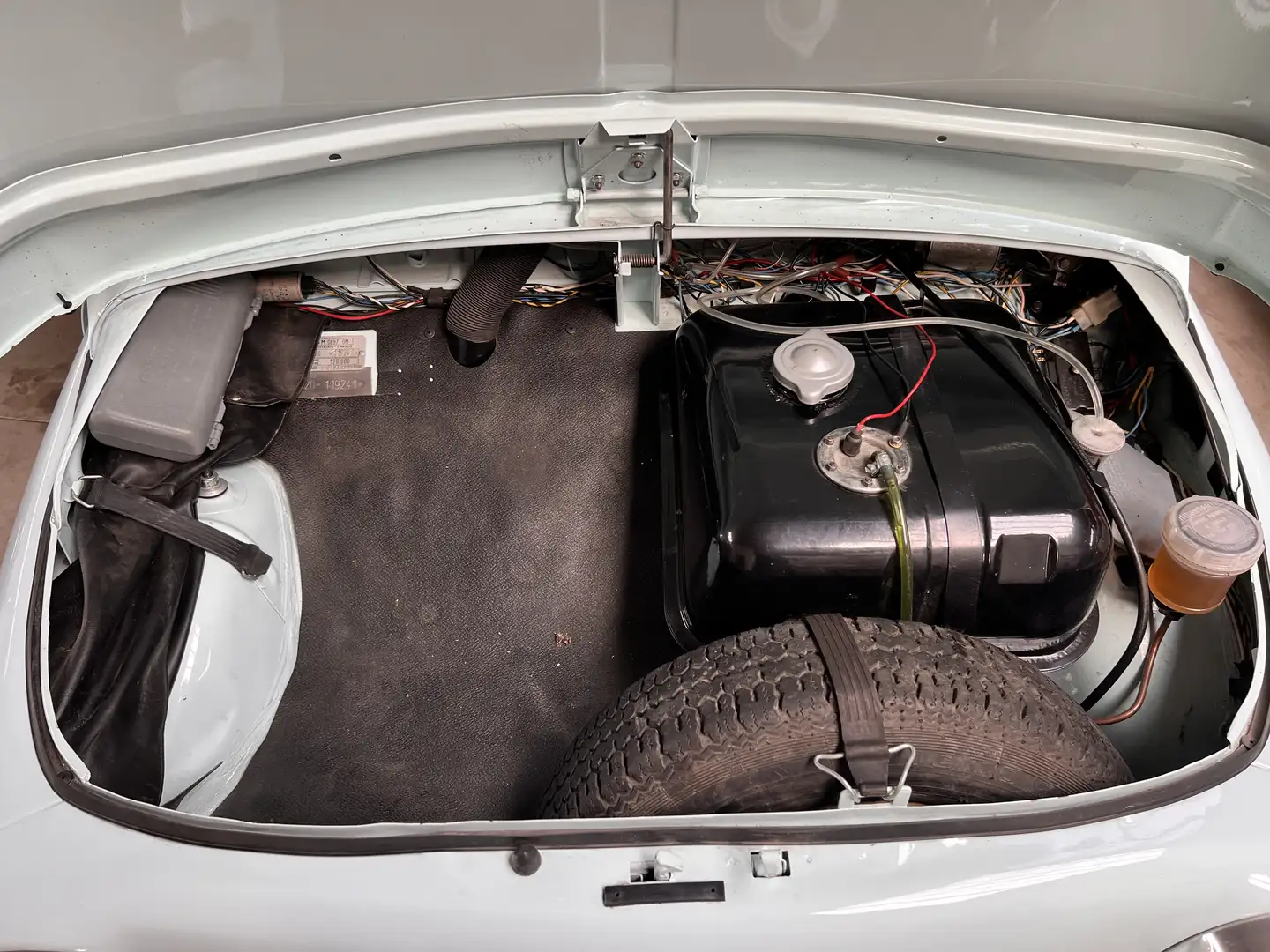 Fiat 500 giardiniera Синій - 1