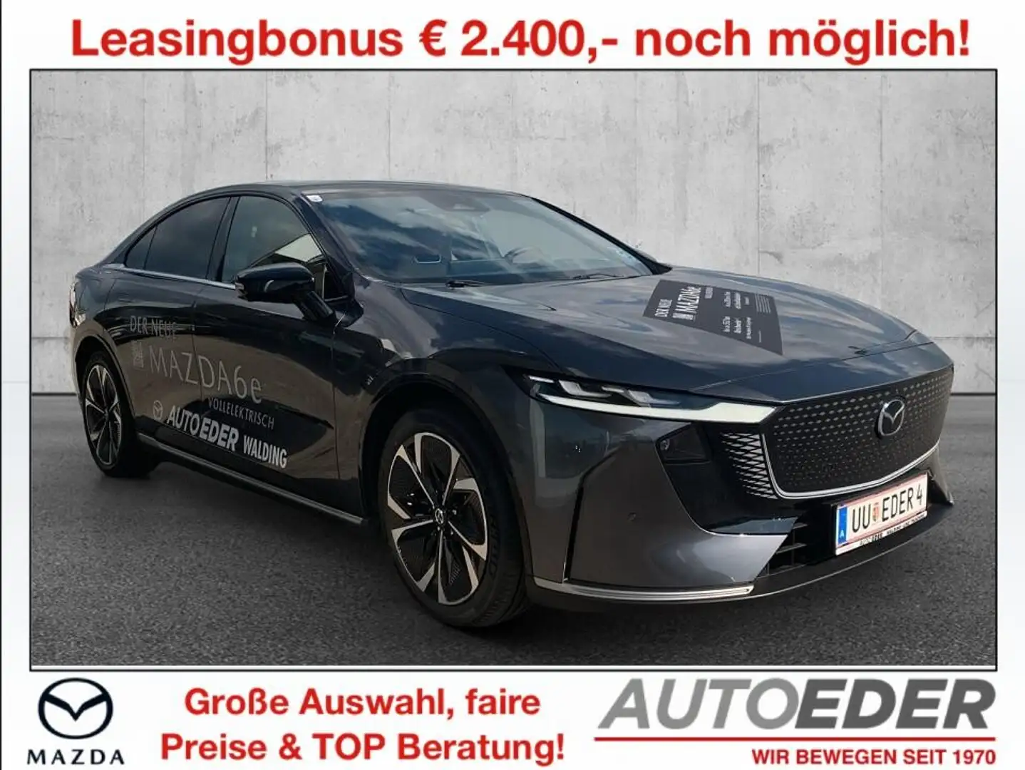 Mazda 6e Mazda6e 80kWh LR Takumi Plus Grau - 1