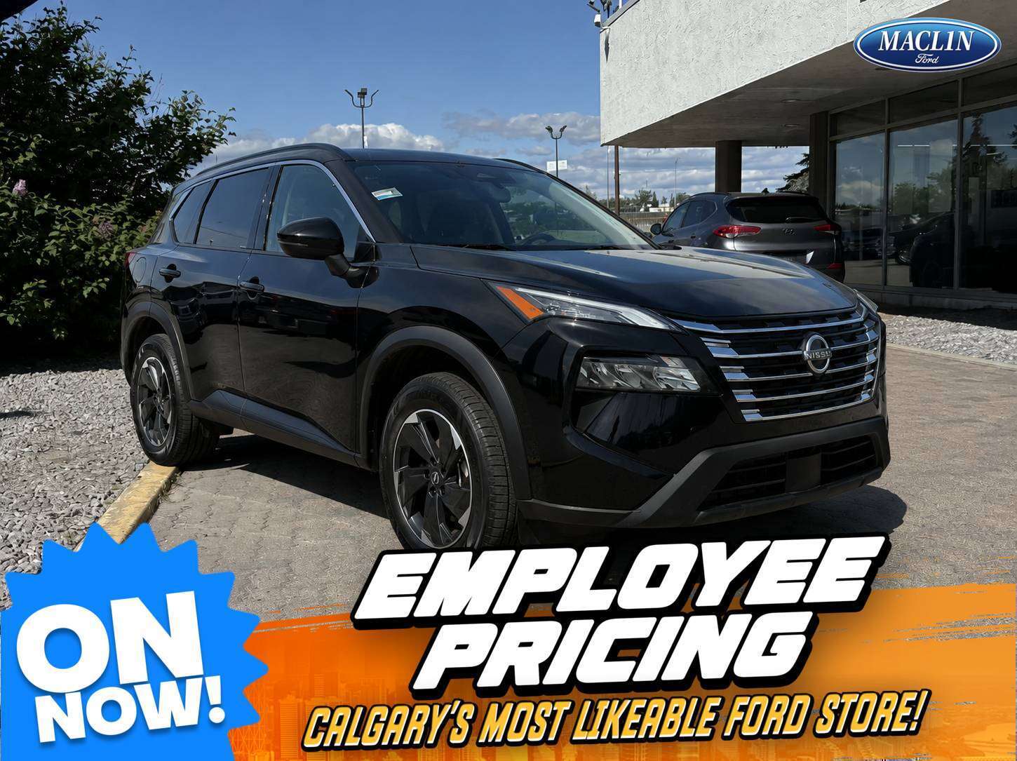 Black 2025 Nissan Rogue SUV / Crossover All-Wheel Drive Automatic