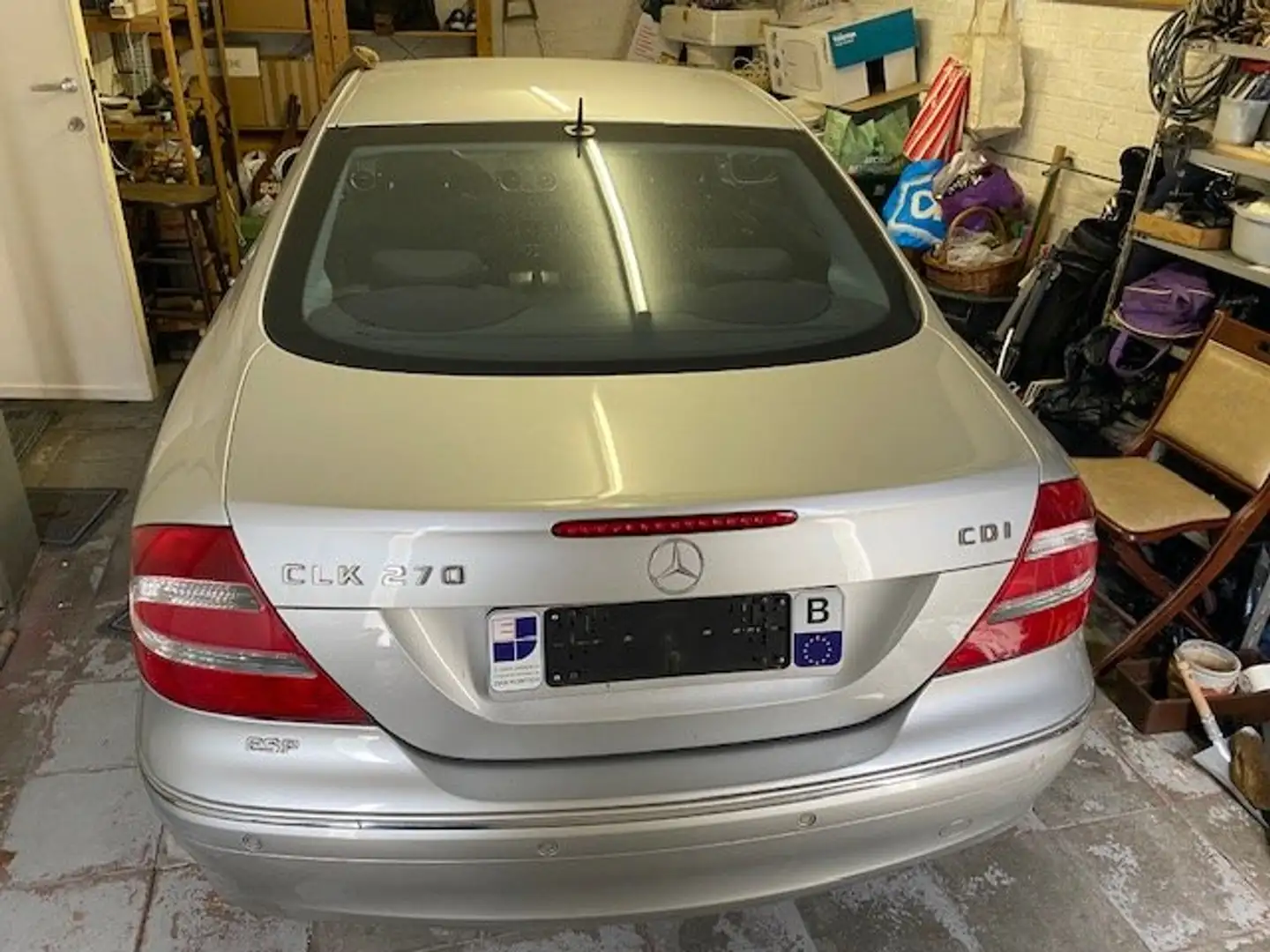 Mercedes-Benz CLK 270 CLK Coupe 270 CDI Elegance Argent - 1