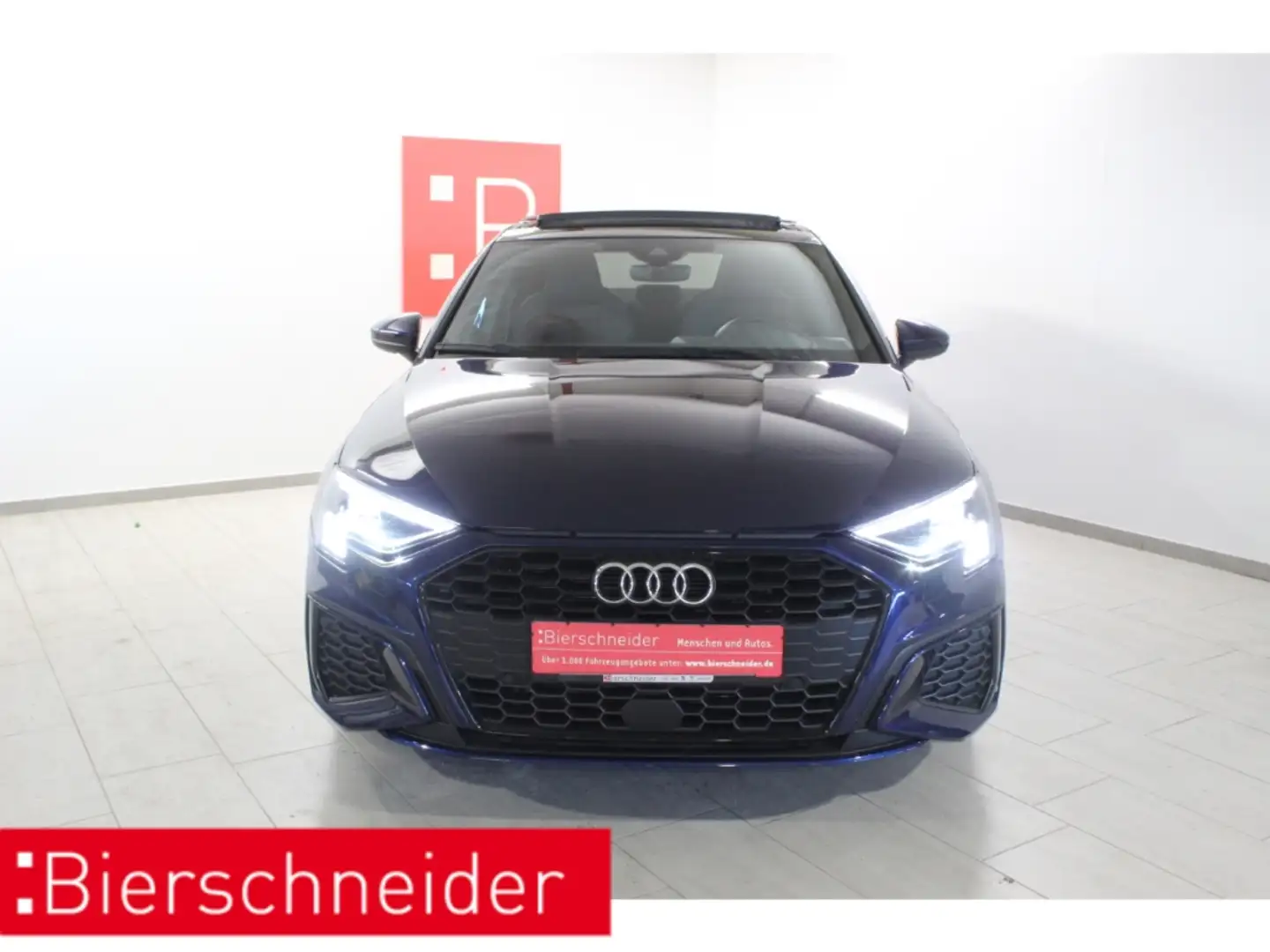 Audi A3 Lim. 35 TFSI S tronic 2x S-Line  Black Style ACC M Blau - 2