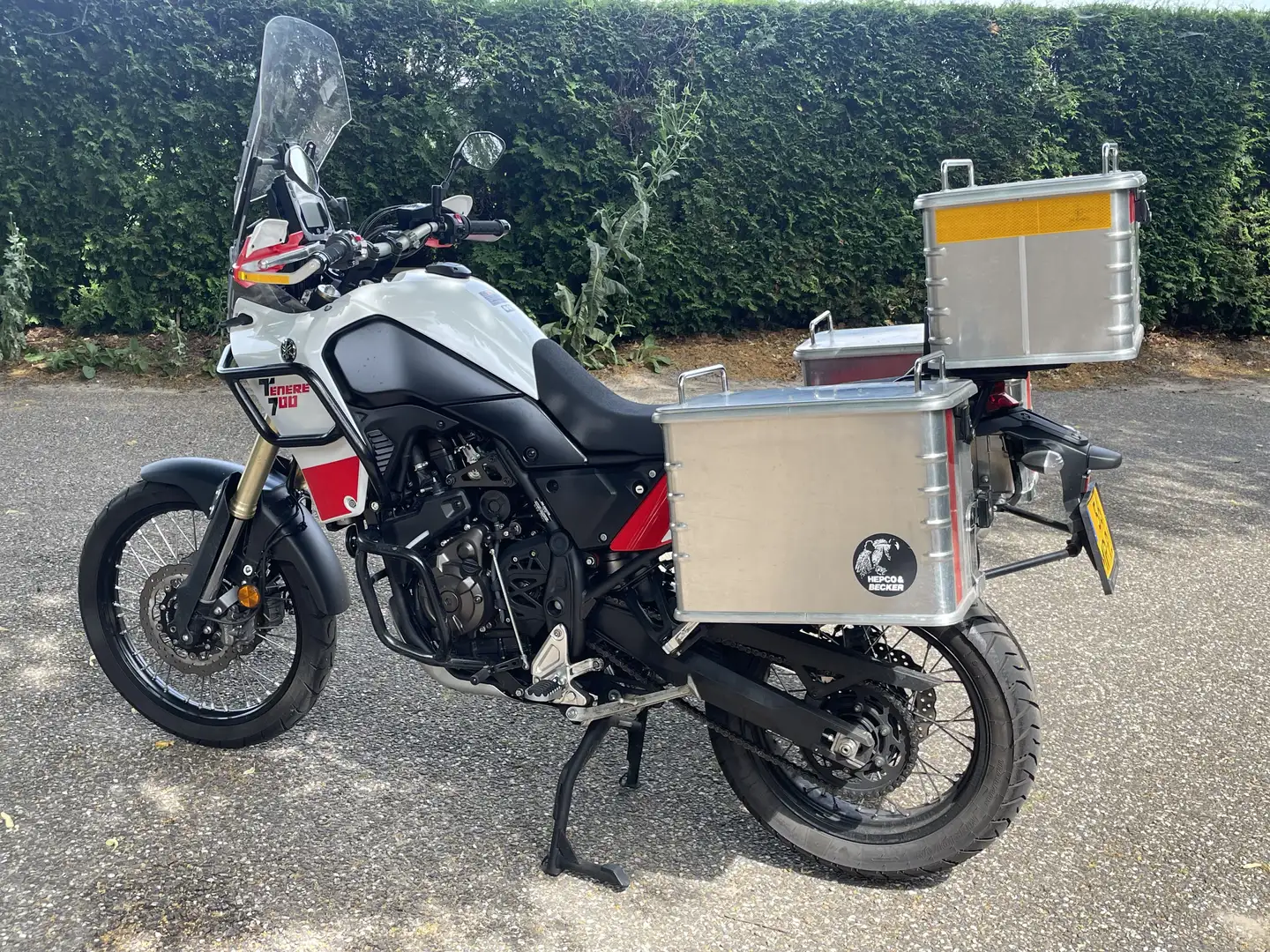 Yamaha Ténéré 700 xtz 690 wit/rood Weiß - 2