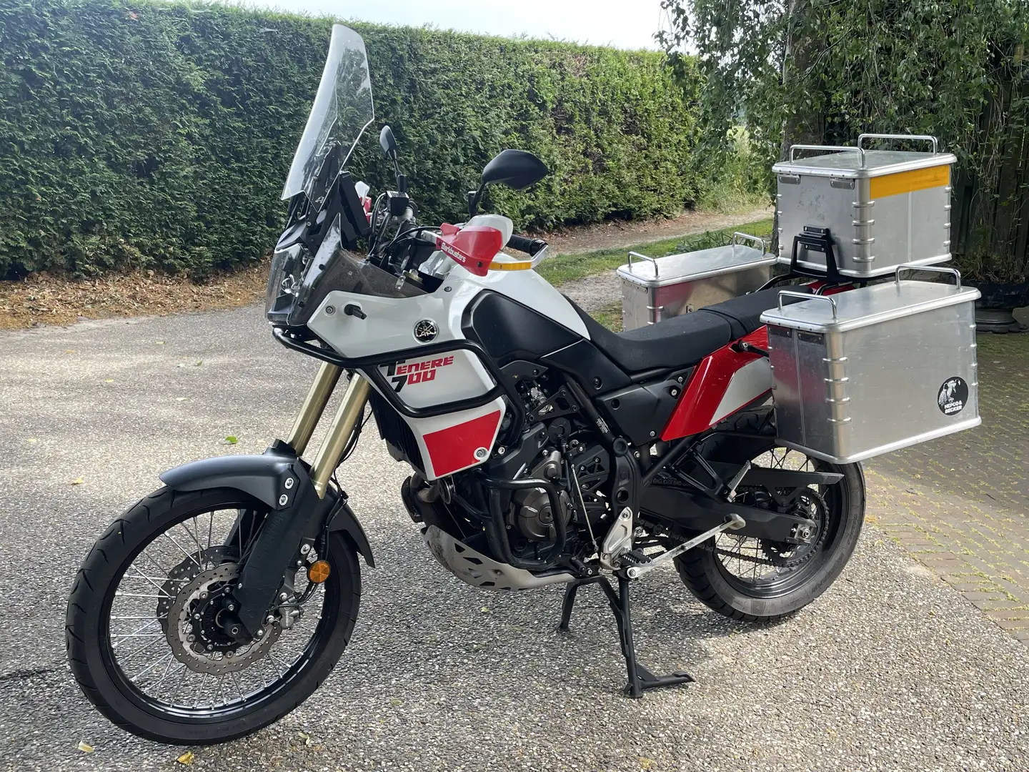 Yamaha Ténéré 700 xtz 690 wit/rood Weiß - 1
