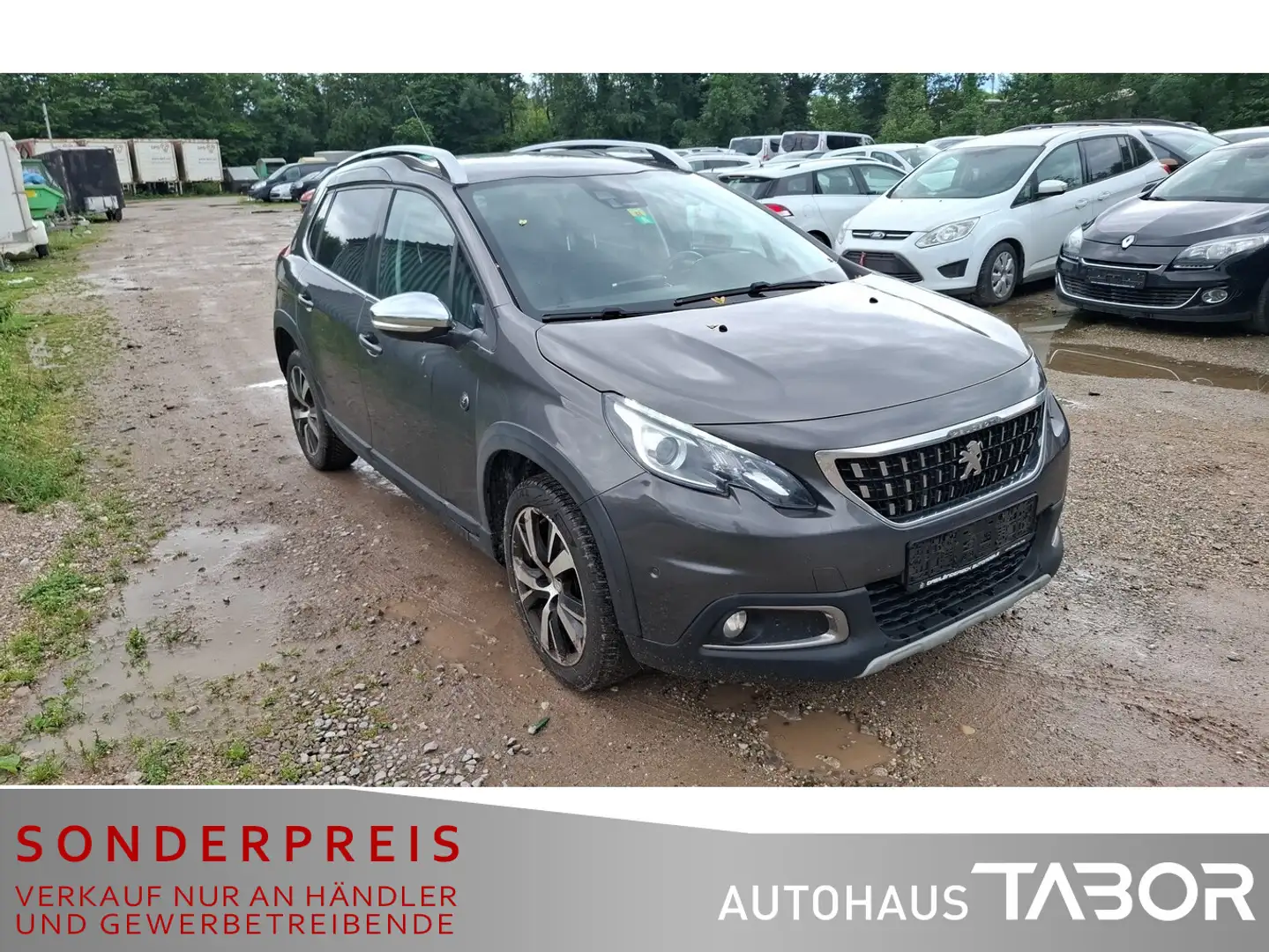 Peugeot 2008 1.2 Autom. 110 Crossway RFK Pano LM SHZ GRA Grau - 2