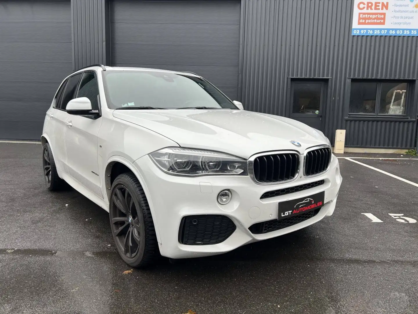 BMW X5 III (F15) xDrive30dA 258ch M Sport Blanc - 2