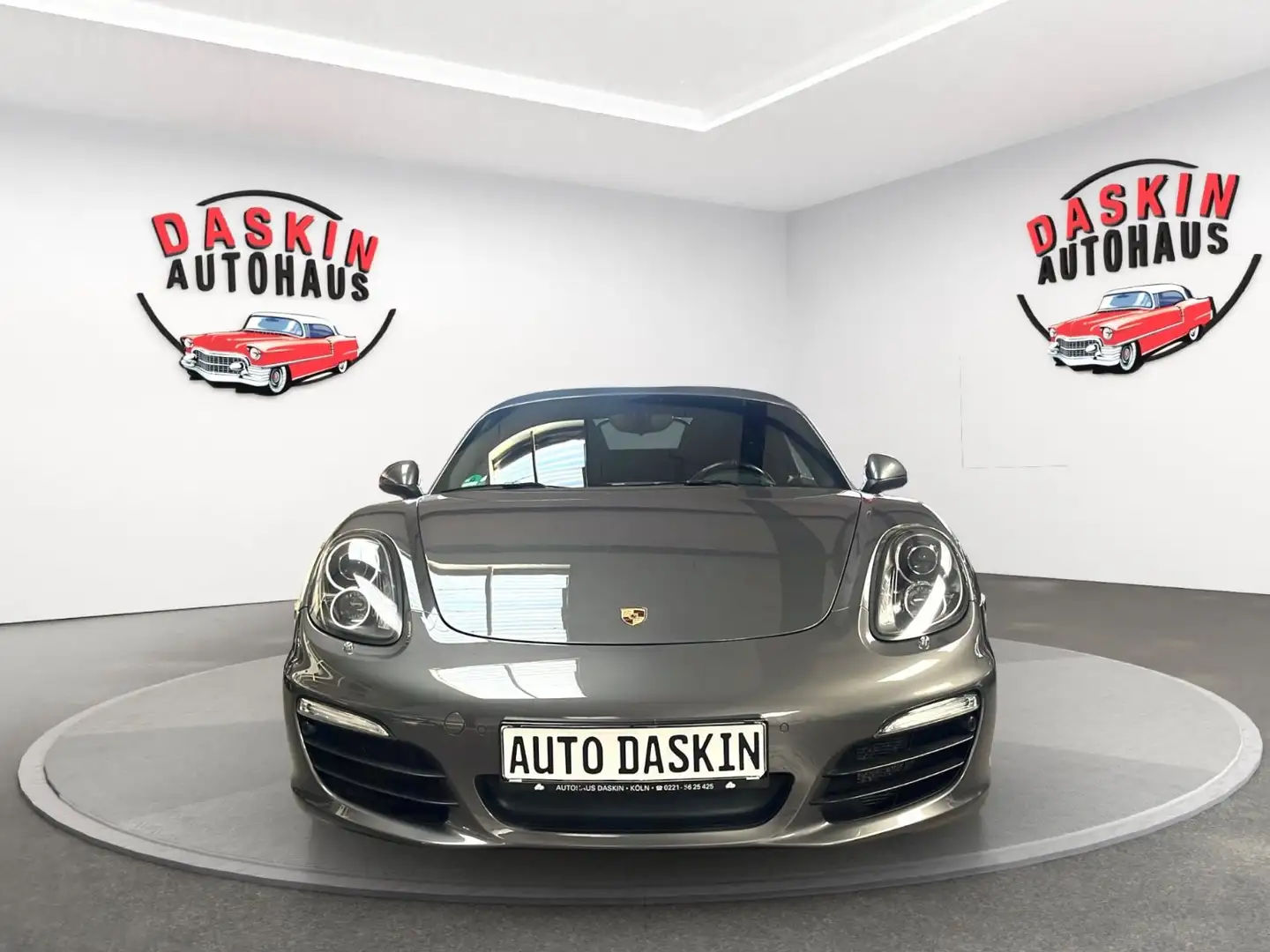 Porsche Boxster CABRIO/SCHECKHEFT/TÜV NEU/AUTOMATIK Grau - 2