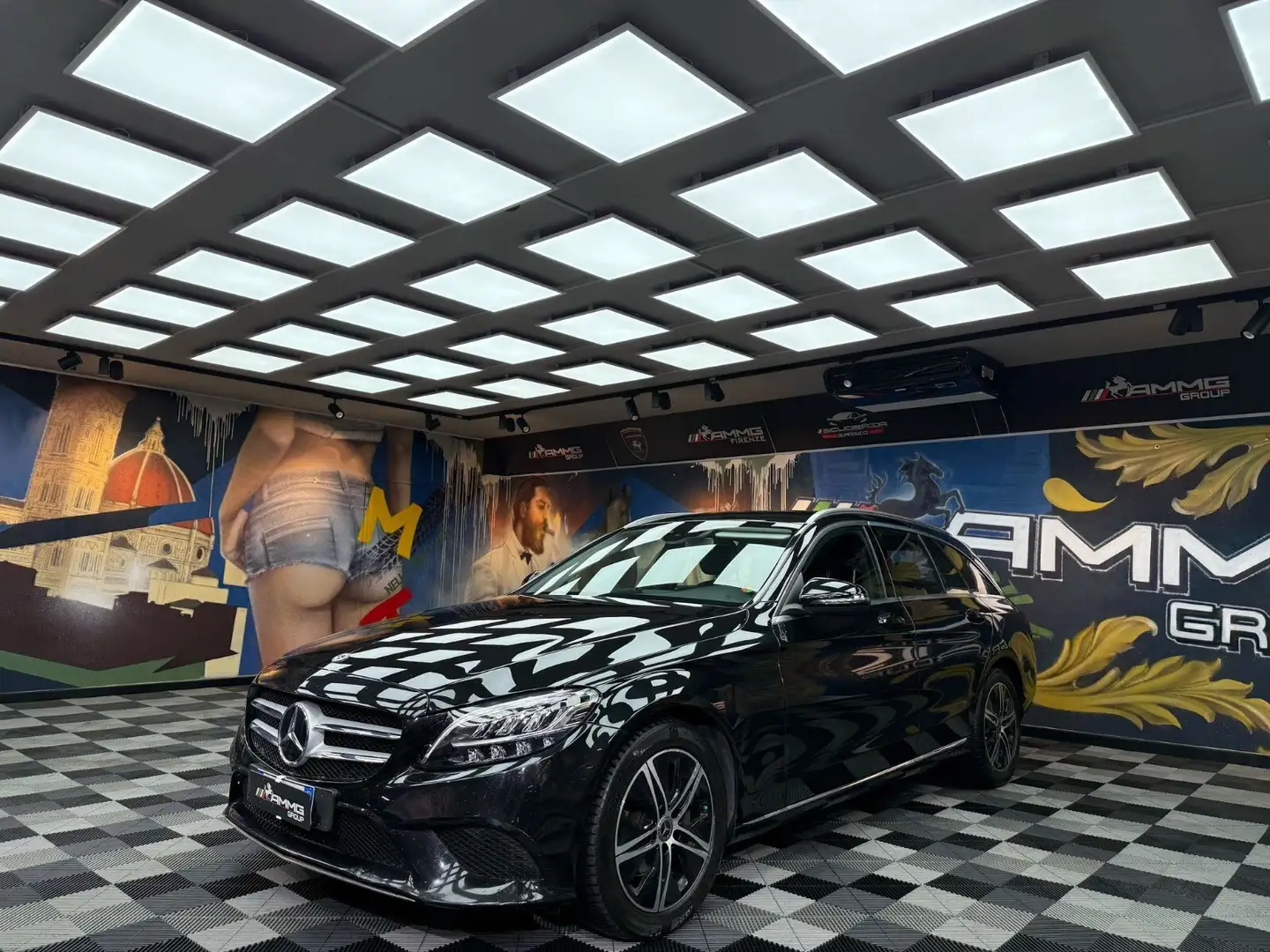 Mercedes-Benz C 220 C SW 220 d Sport (593) Nero - 1