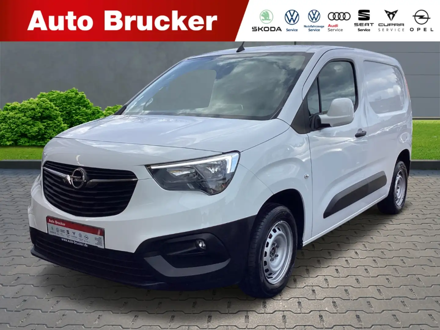 Opel Combo E Cargo Edition 1.5 D+Klimaanlage+Freisprech Weiß - 1